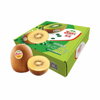 佳沛（zespri）意大利阳光金奇异果6个装经典果单果重约85-102g生鲜水果	